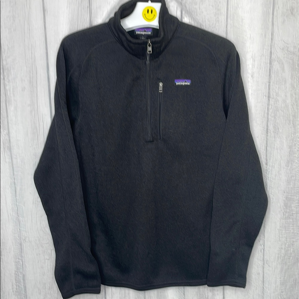 Patagonia better sweater Black Quarter-Zip Pullover.